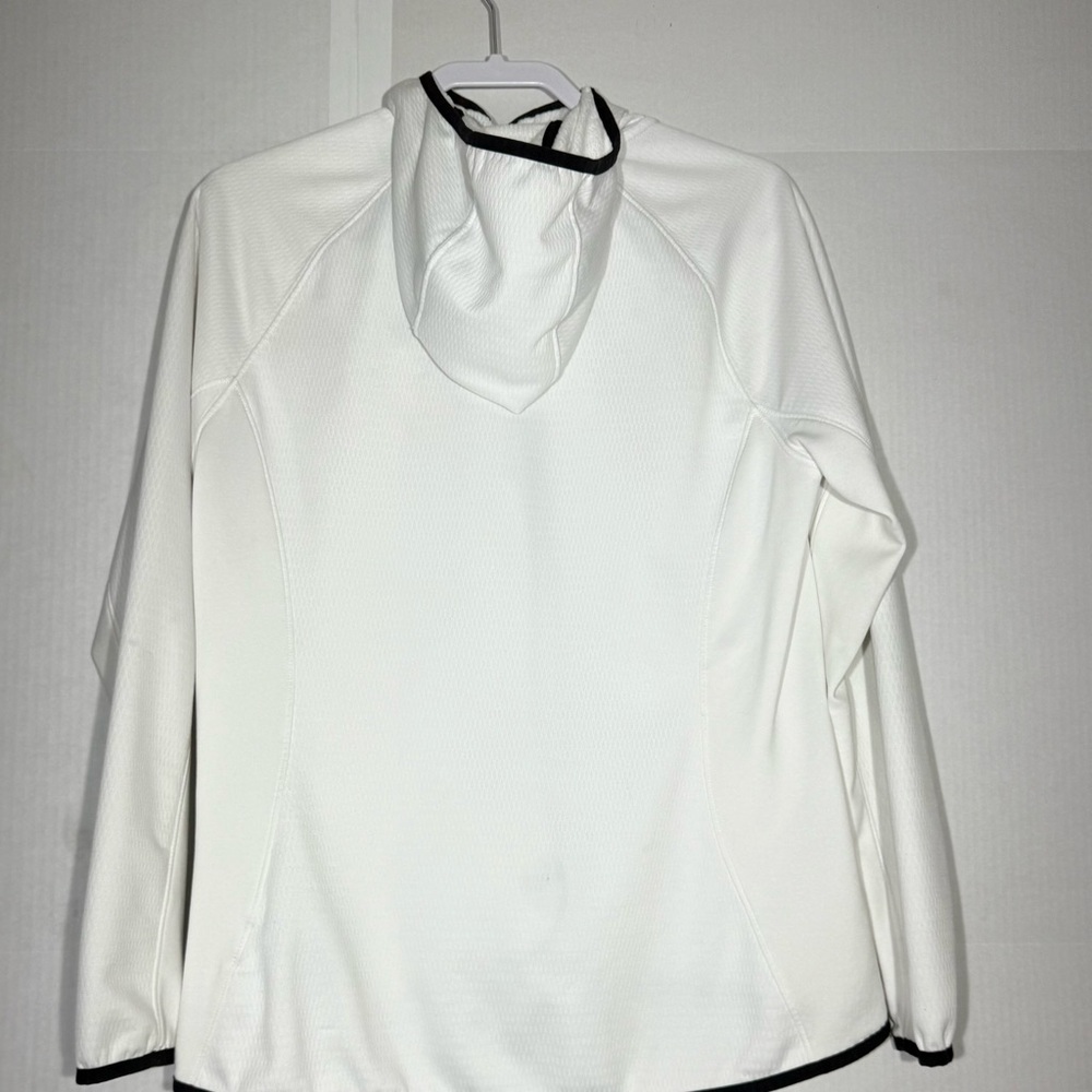 North face Jacket White W/black Accents Size XL - Picture 3 of 11